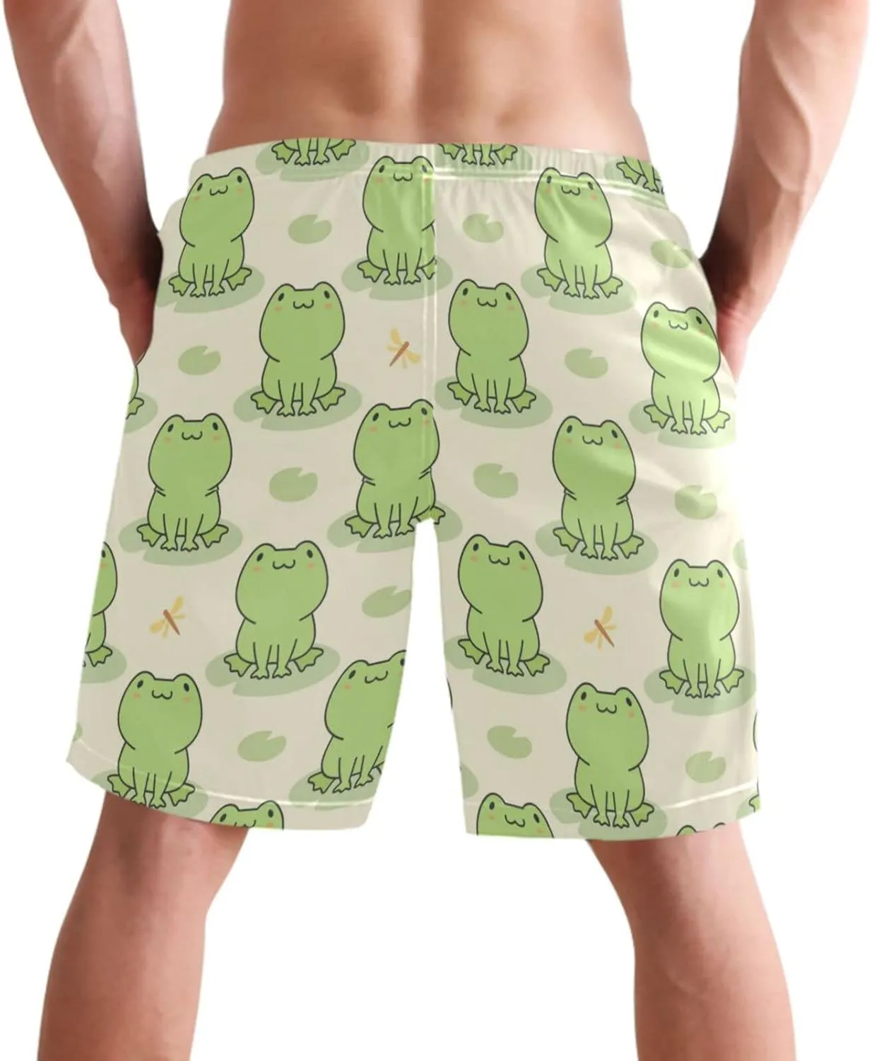visesunny Men's Colorful Flower Print Beach Shorts Hot Summer Swim Trunks Sports Running Bathing Suits with Mesh Lining