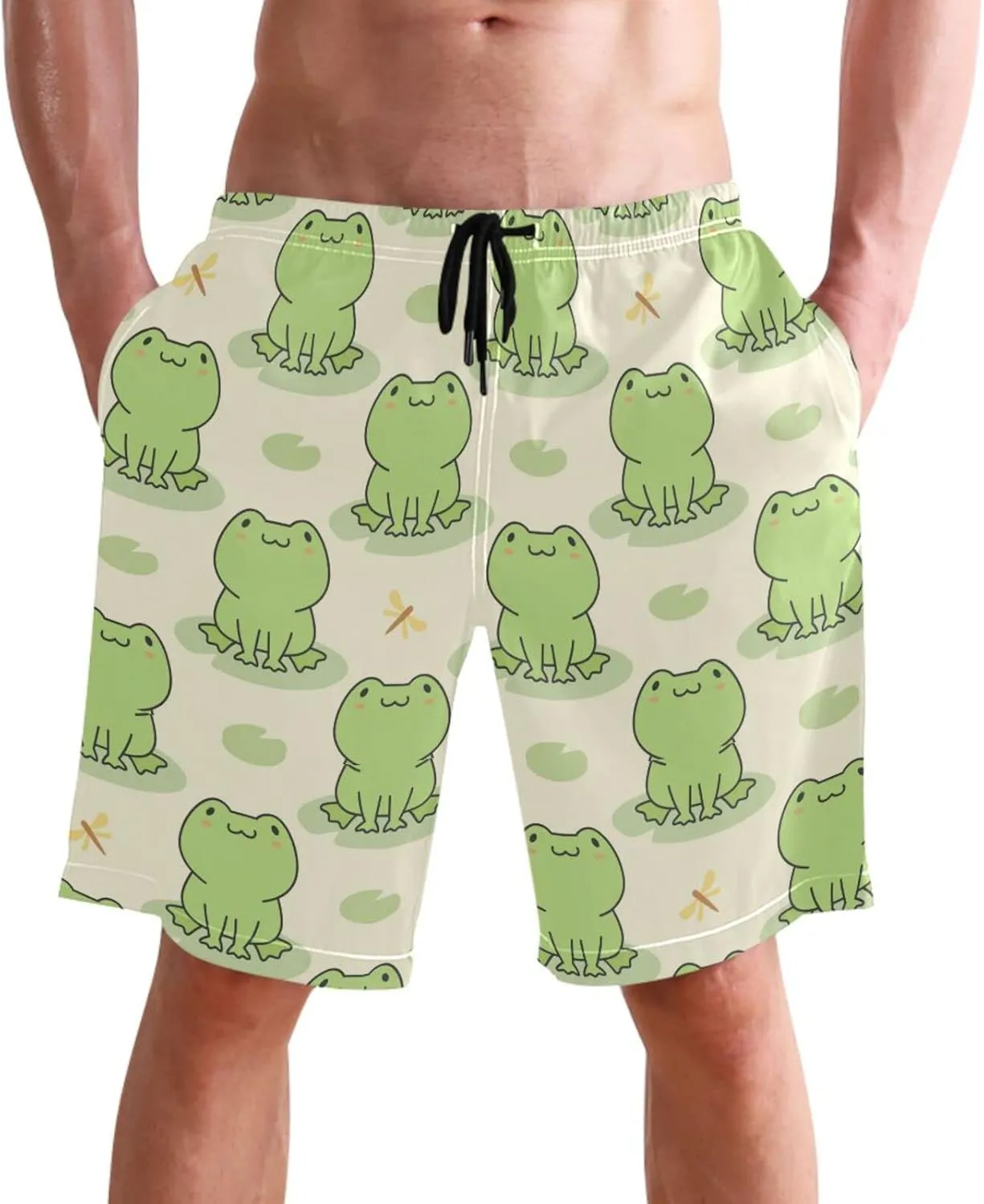 visesunny Men's Colorful Flower Print Beach Shorts Hot Summer Swim Trunks Sports Running Bathing Suits with Mesh Lining