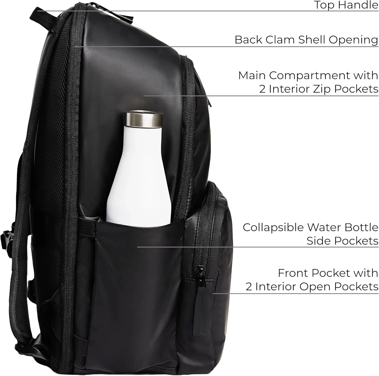 VOORAY 25L 2nd Avenue Backpack, Large - Travel, Gym & Sports Backpack