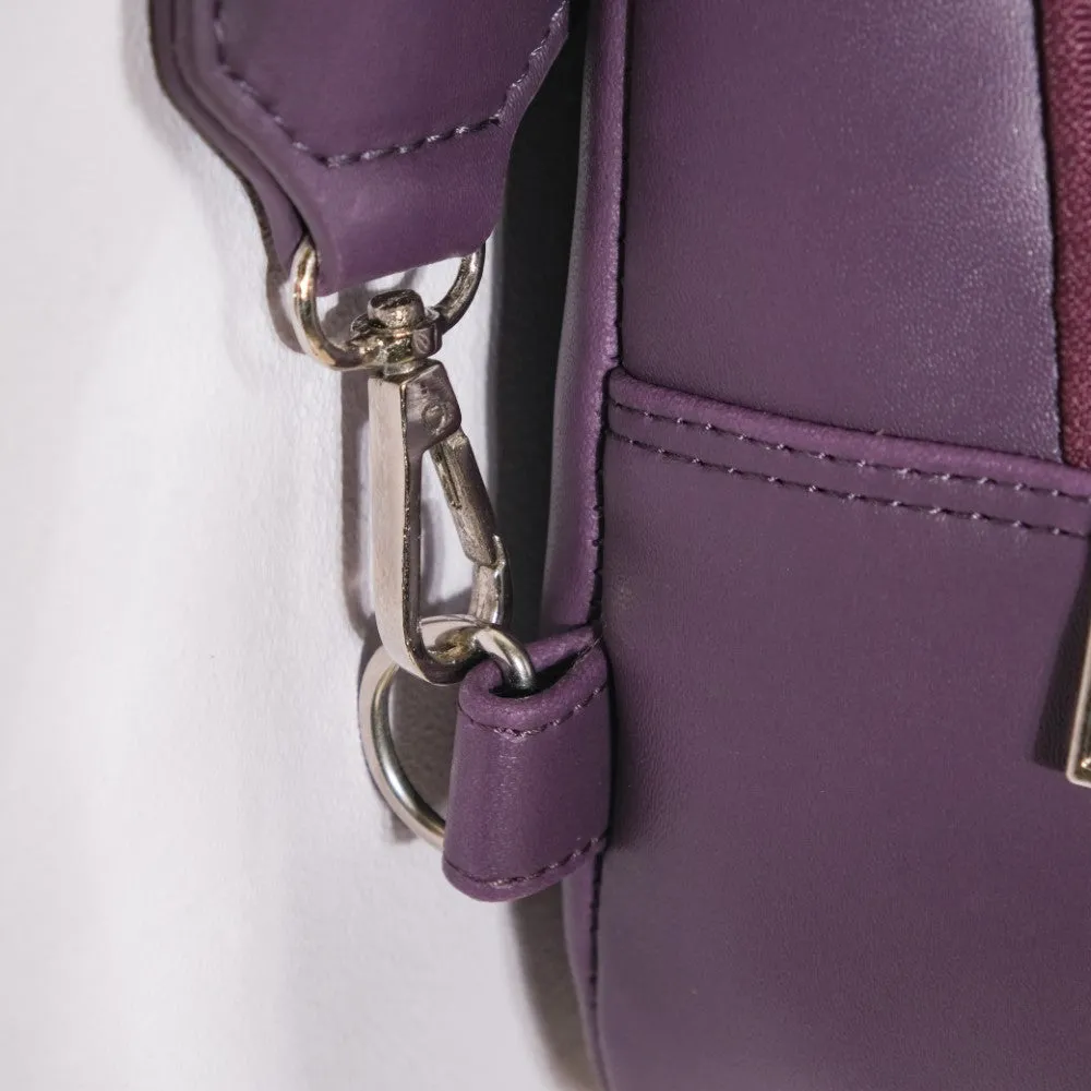 Voyager One Shoulder Sling Backpack Purple