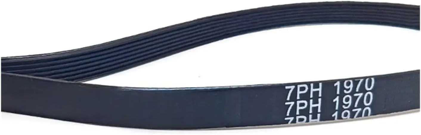 Washing Machine Belt Part Number 7PH1970, Compatible for ASKO, for TD11/T700/T701/T711/T712/T731/8065710 Washing Machine Replacement(7PH1970-2pcs)