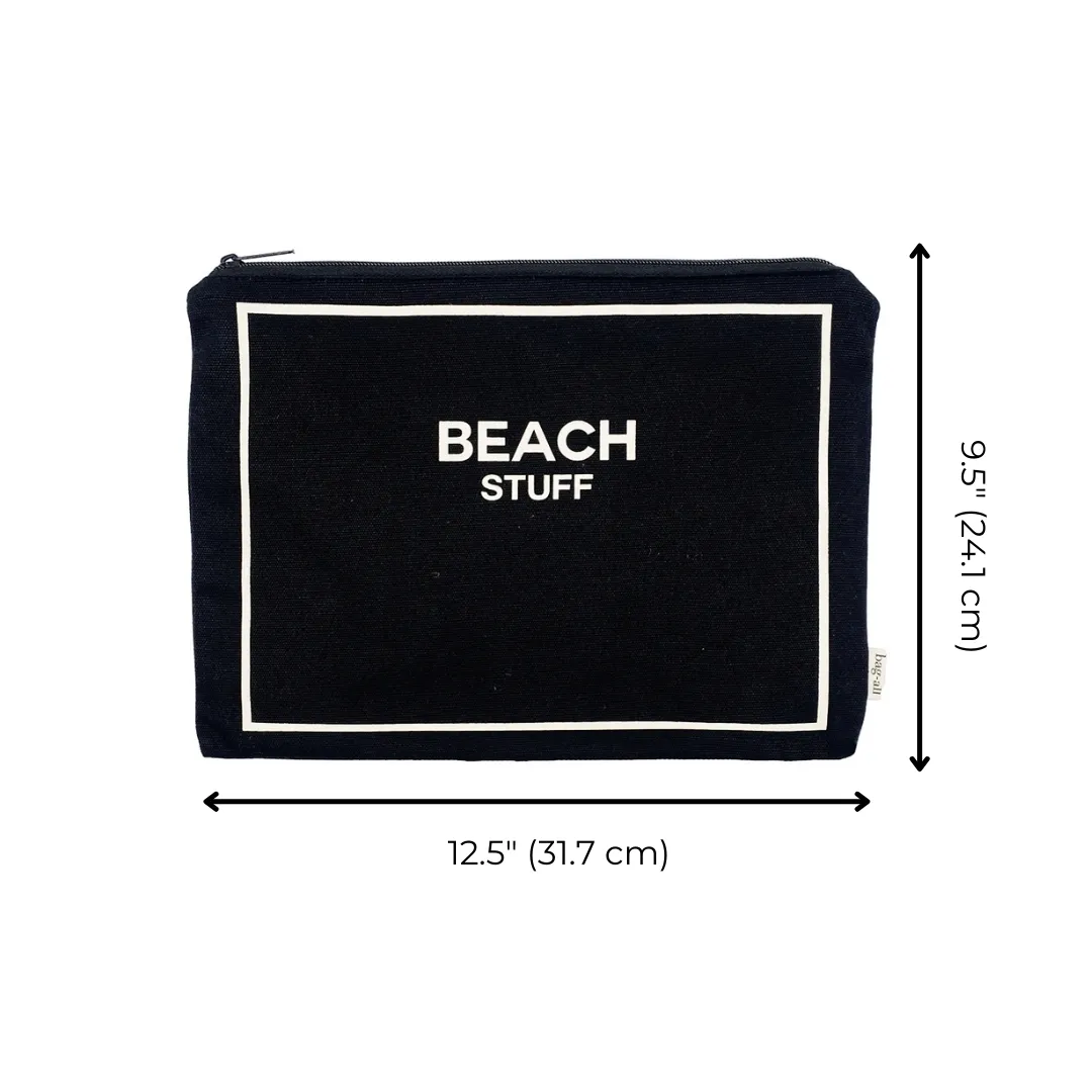 Waterproof Beach Pouch – Black