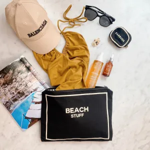 Waterproof Beach Pouch – Black