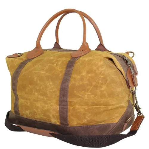 Waxed Weekender Totes