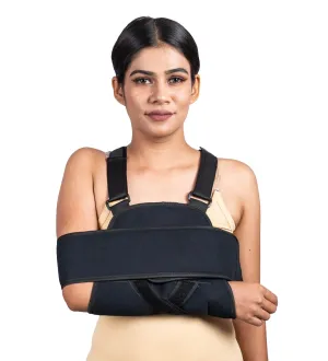 WC_Arm Sling Shoulder immobilizer - Best Fully Adjustable rotator cuff sling and arm Support -shoulder sling arm brace -shoulder immobilizer Band for Quick Recovery - for Men and Women_Universal
