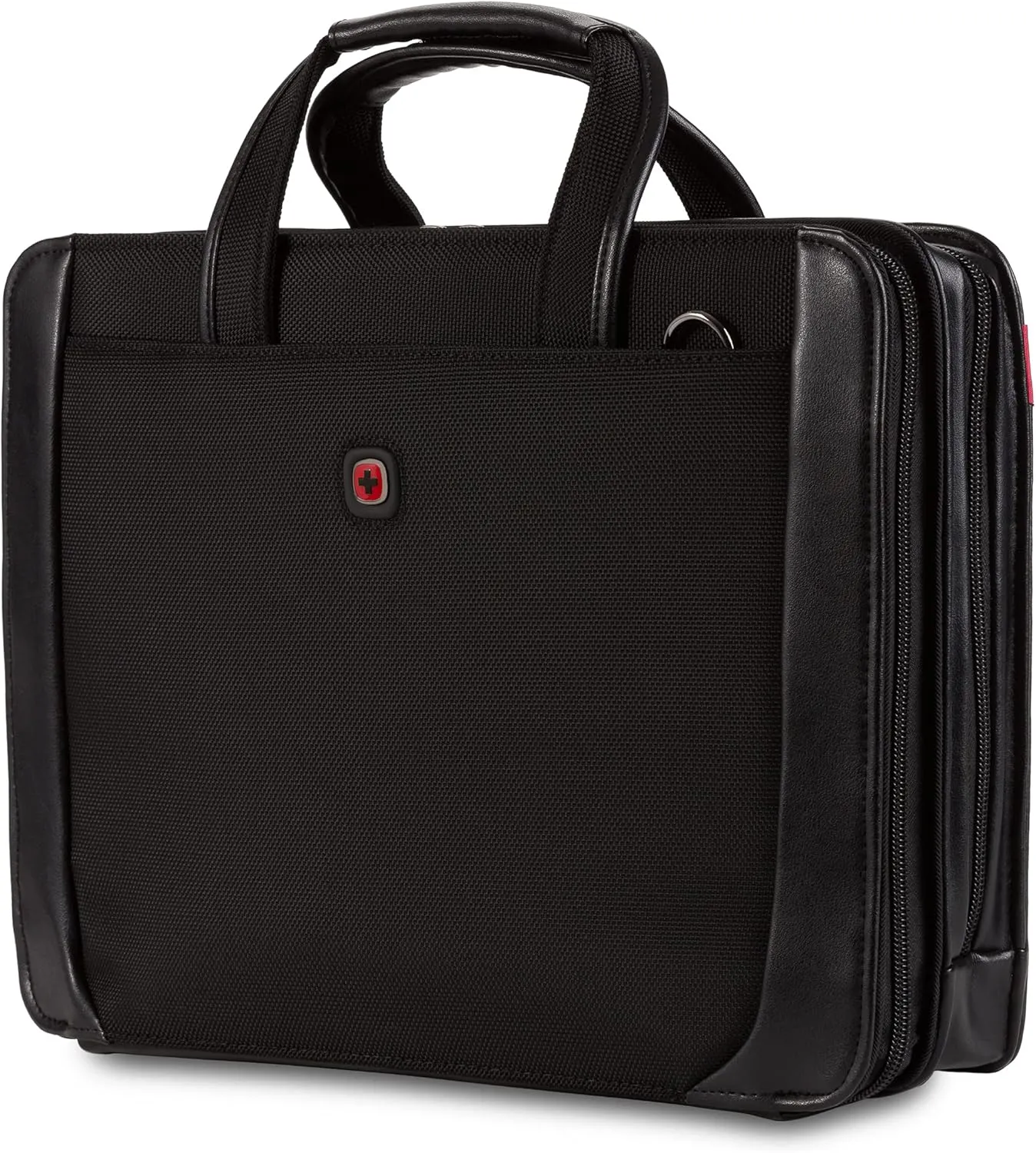 Wenger Luggage Proxy Zippered Laptop Presentation Padfolio, Black, 14-inch (601675)