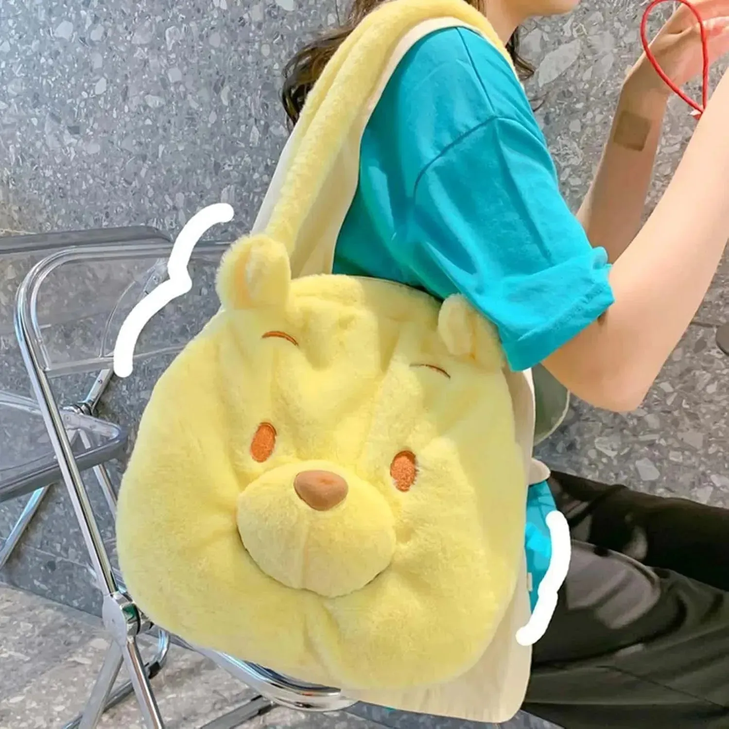Winnie The Pooh Plush Shoulder Bag