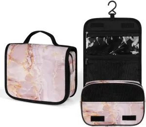 Women Hanging Toiletry Wash bag, Travel Cosmetic Storage Case Organizer
