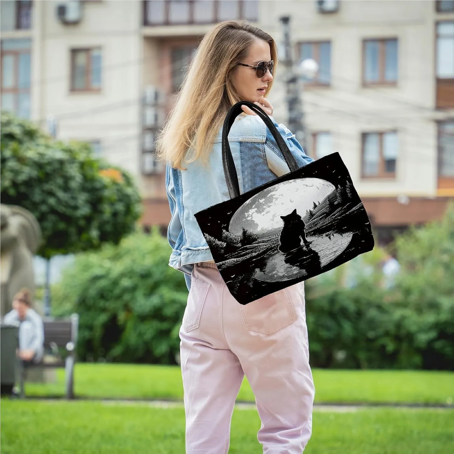 Women Hobo Handbag Small Tote Bag Beach Travel Bag