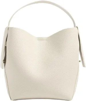 Womens Casual Bucket Tote Bag Small Vegan Leather Shoulder Crossbody Purse Handbag Ladies Trendy Working Satchels