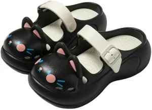 Women's Clogs Cute Capybara Thick-Soled Slippers Cartoon Clogs Garden Shoes Non-Slip Beach Sandals