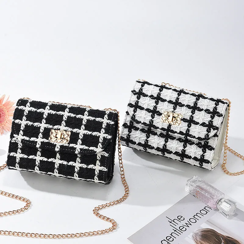 Women's Fashion Chain Western Style Simple Shoulder Bags