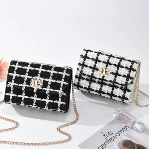 Women's Fashion Chain Western Style Simple Shoulder Bags