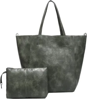 Women's Hobo Bag PU Leather Shoulder Bag Glossy Handbag Underarm Purse Top Handle Satchels Large Totes