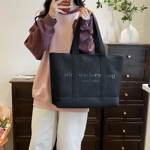 Women's Korean Style Large Capacity Totes Shopping Personalized Crossbody Bags