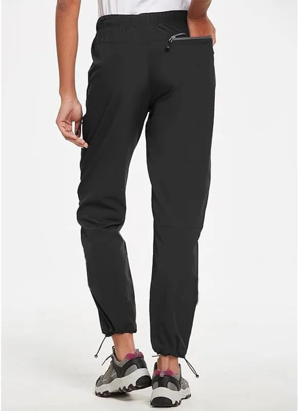 Women's Lightweight Hiking Cargo Pants Quick Dry Casual Travel Sweatpants Joggers Water Resistant