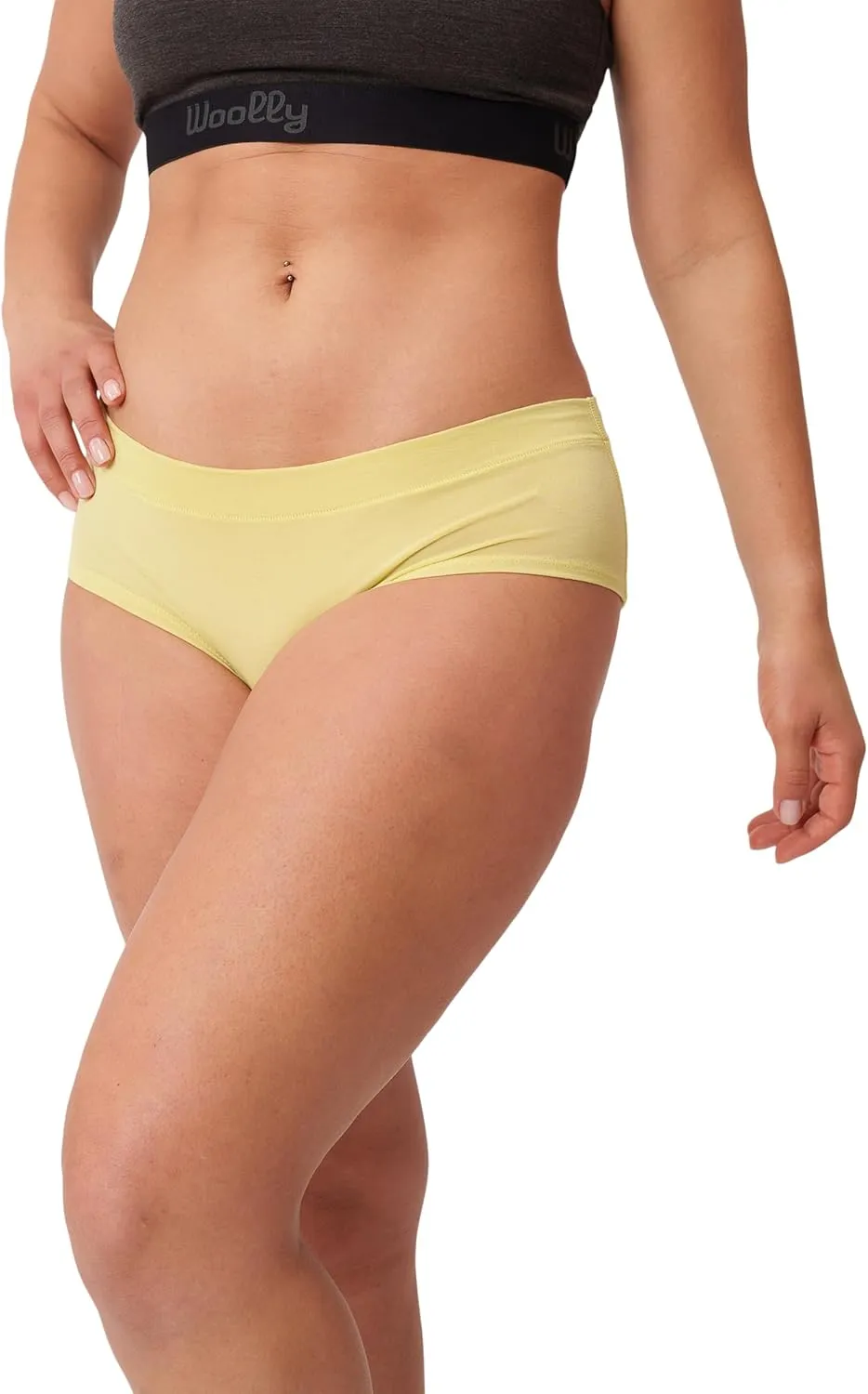 Women's Merino Cheeky Brief By Woolly | RWS Certified | Soft, Breathable, Seattle Designed