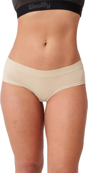 Women's Merino Cheeky Brief By Woolly | RWS Certified | Soft, Breathable, Seattle Designed