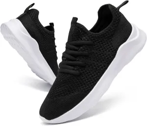 Women's Walking Shoes Tennis Sneakers Casual Lace Up Lightweight Running Shoes Slip On Gym Out Workout Shoes