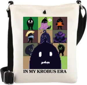 WSNANG Valley Game Shoulder Bag In My Krobus Era Tote Bag Farming Video Game Lover Shopping Bag Pixel Game Gift