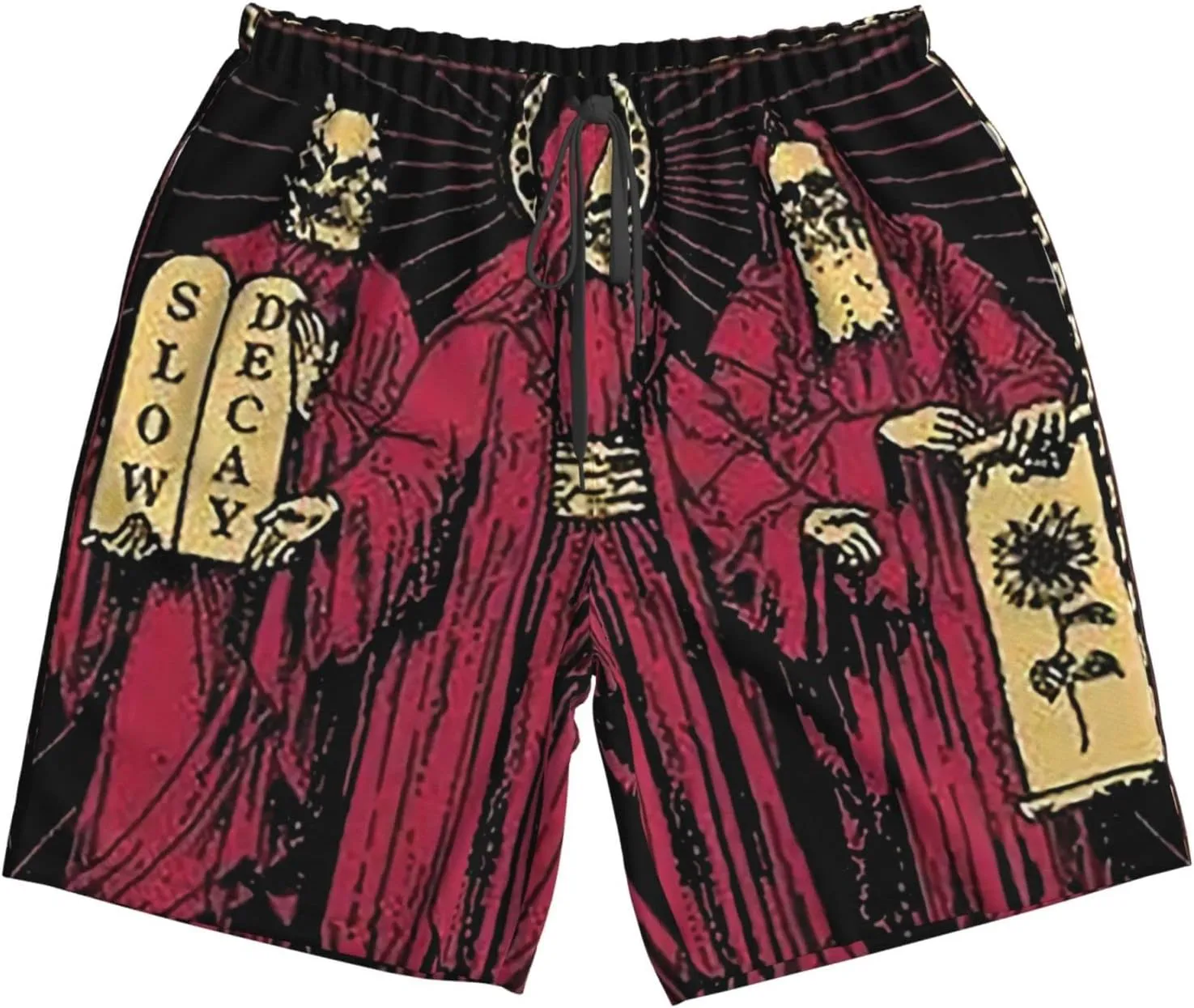XENITE The Acacia Music and Strain Mens Swim Trunks Swim Shorts with Mesh Lining Beach Shorts Bathing Suits