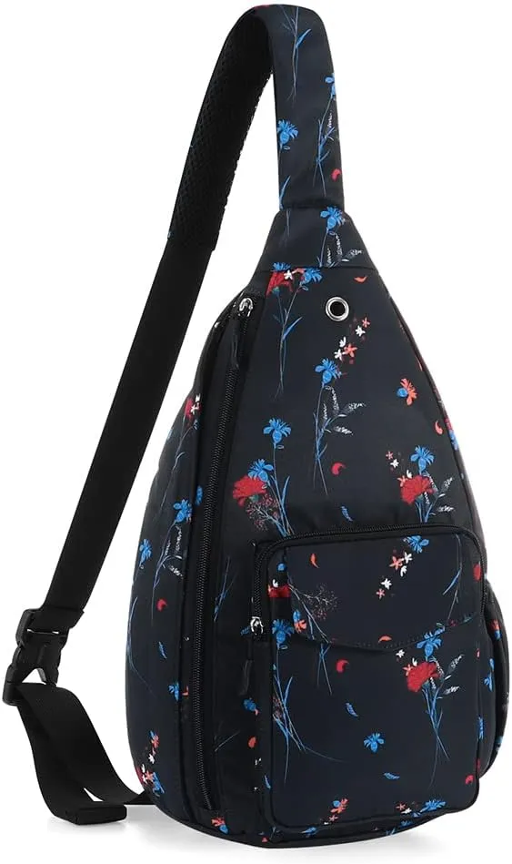 XEYOU Women's Sling Crossbody bag Casual Daypack Outdoor Travel Hiking Backpack for Cycling Walking Dog Hiking