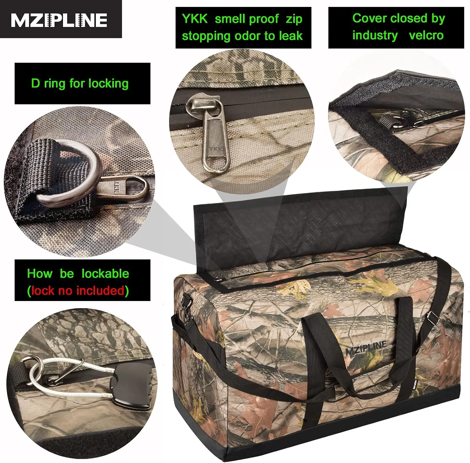 XXL Extra Large Duffle Bag-Smell Proof-130L Foldable Big Capacity Travel Duffel Bag Large Sport Gym Overnight Weekender Bag With Carbon Lining