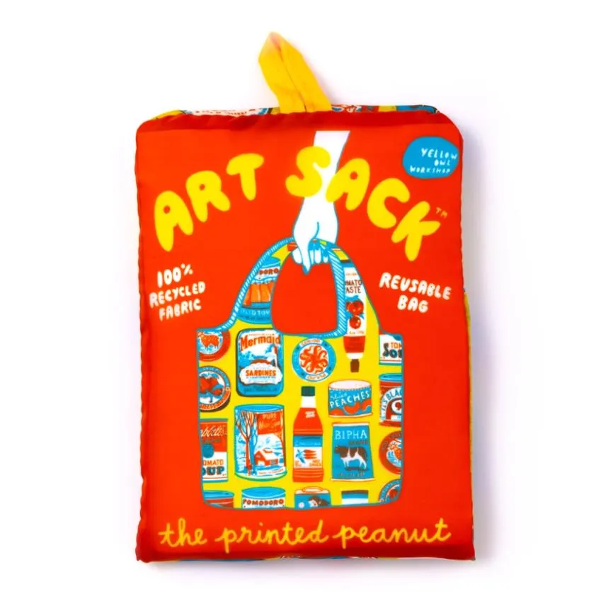 Yellow Owl Reusable Bag - Tins