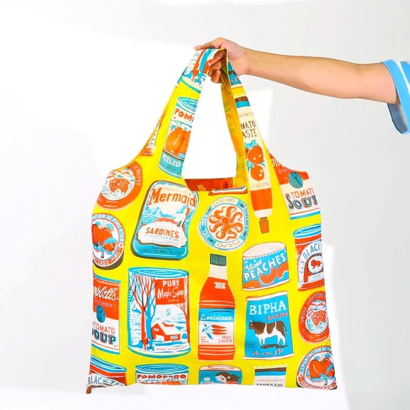 Yellow Owl Reusable Bag - Tins