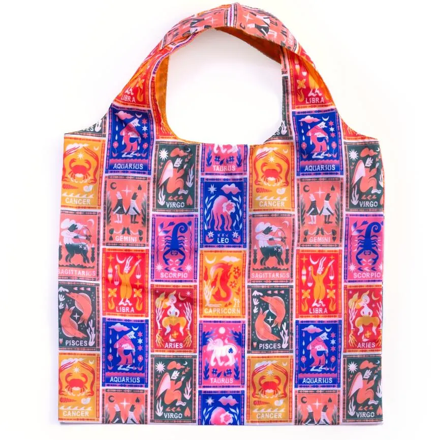 Yellow Owl Reusable Bag - Zodiac