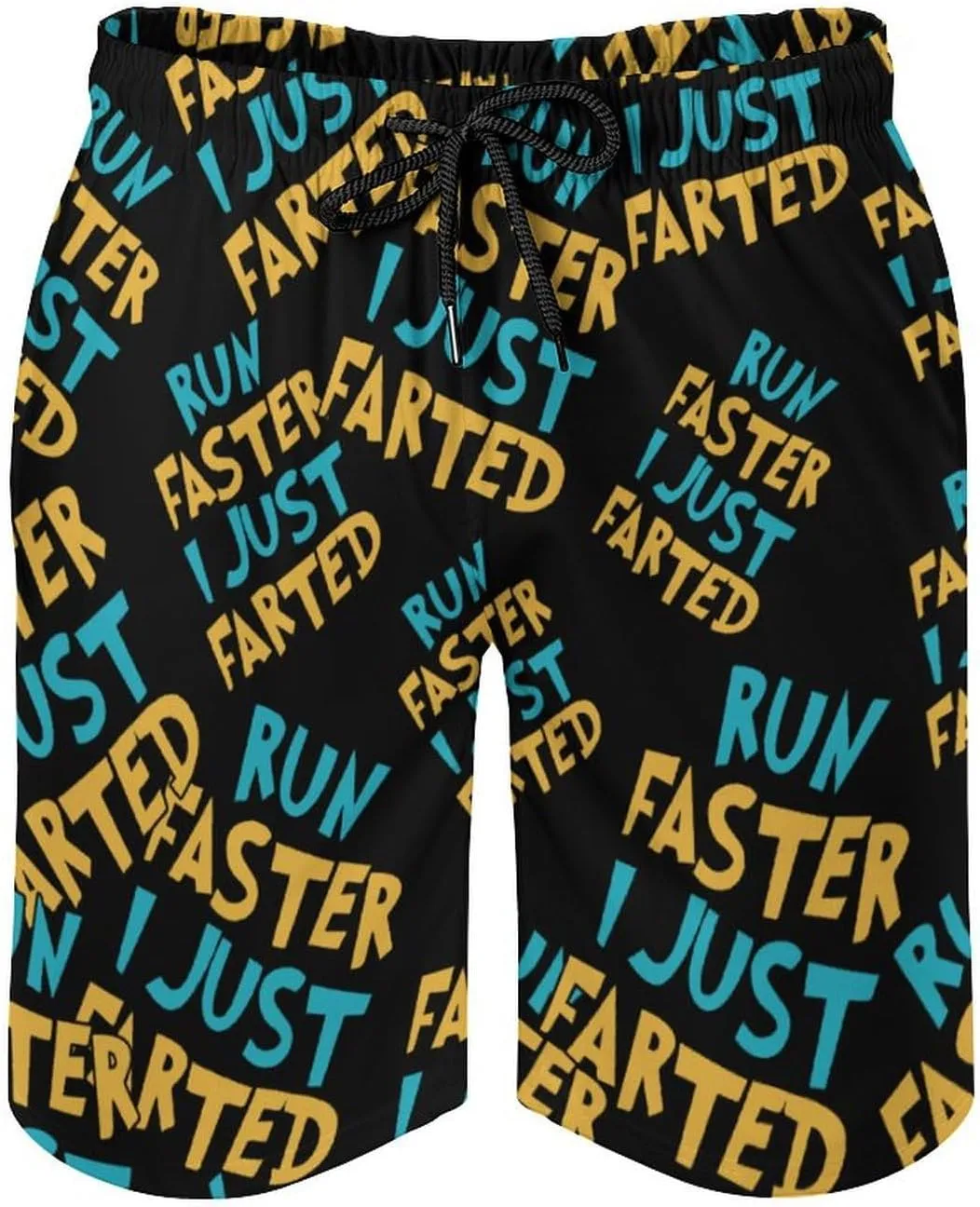 Yepp I Just Farted Mens Swim Trunks Beach Shorts Quick Dry Bathing Suits and Mesh Lining