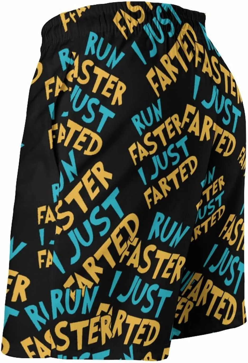 Yepp I Just Farted Mens Swim Trunks Beach Shorts Quick Dry Bathing Suits and Mesh Lining