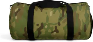 Yorkeez Multicam Style Gym & Travel Bag | Multiple Compartments, Adjustable Strap, Zipper Closure | Durable 100% Polyester