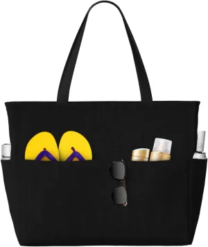 You Can't Retire From Being Great Large Beach Tote Bag for Women Extra Large Capacity Waterproof Sandproof Pool Bag Suitable for Gym Swimming Pool Travel Groceries