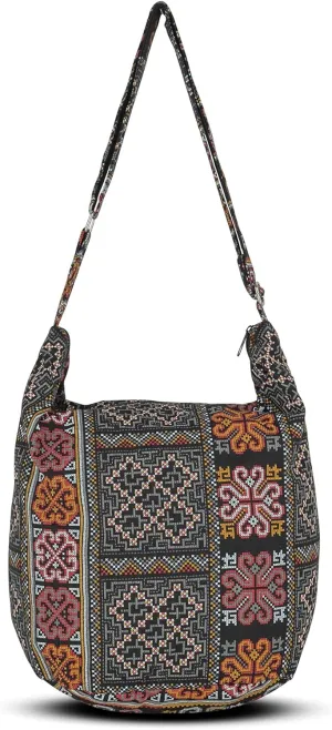 Your Cozy Hobo Sling Bags For Women Crossbody Bag Thai Top Handmade Shoulder Bag with Adjustable Strap