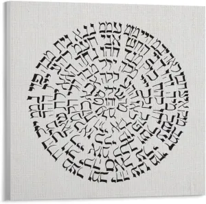 ZFASXZF Baraka 72 God Names Art Poster (3) Wall Poster Art Canvas Printing Gift Office Bedroom Aesthetic Poster Unframed Style 20x20inch(50x50cm), red