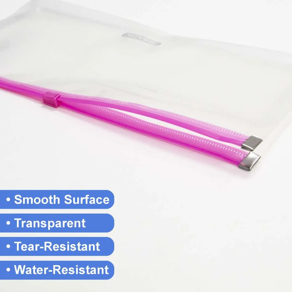 Zip Envelope Coupon/Check Size - Clear